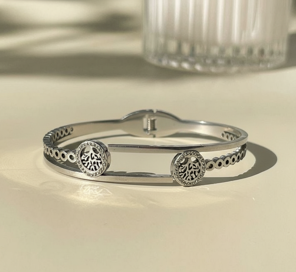 "The Lumina Grove Bangle"