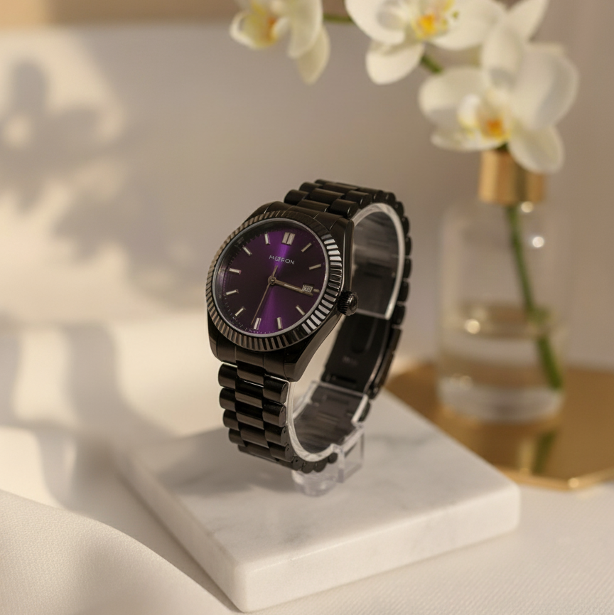 "Elanore Blue Twilight" Realstar Timepiece