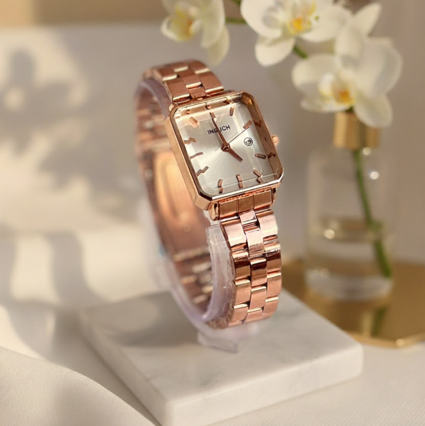 "Elanore Radiance" INSUCH Rose Gold Timepiece