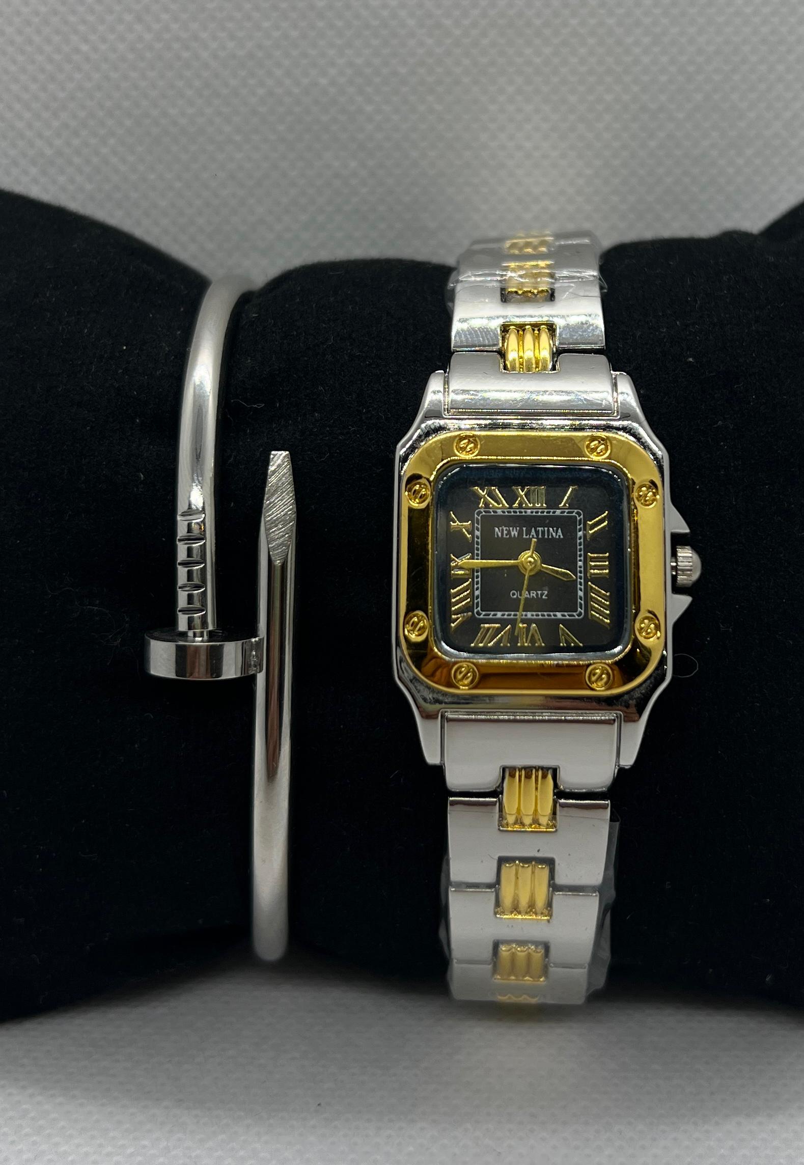 The Square Latina Watch Stack