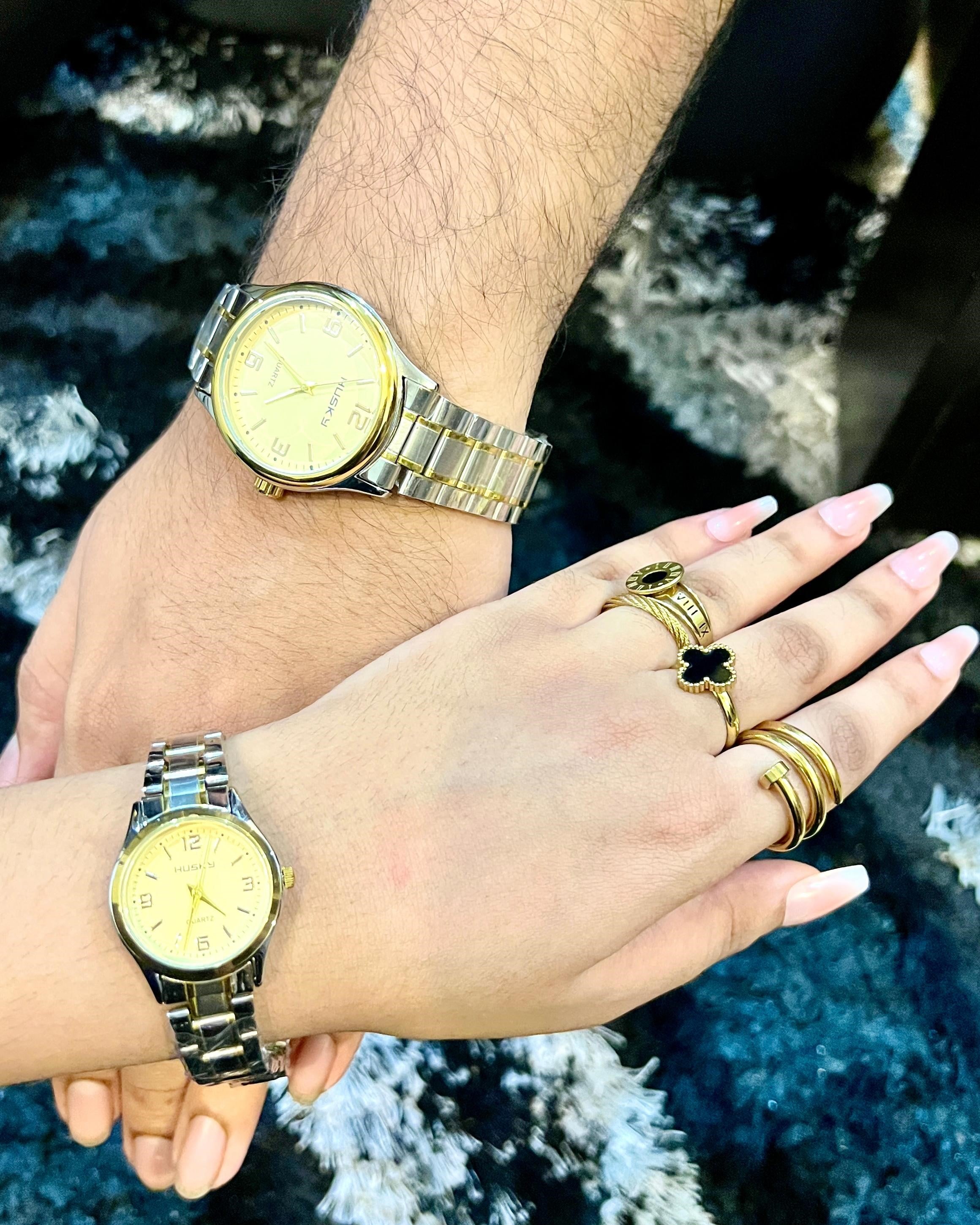 "Elanore Duet" HUSKY Couples Watch Set