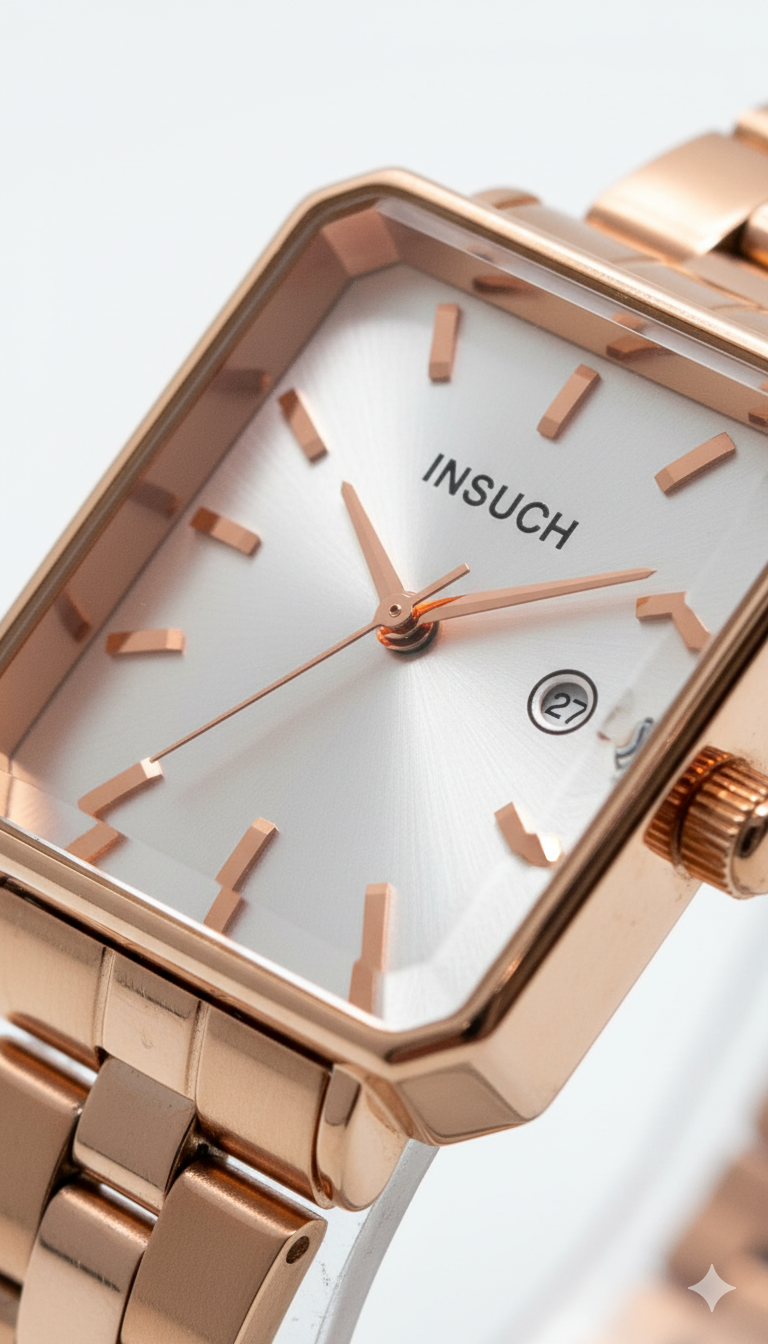 "Elanore Radiance" INSUCH Rose Gold Timepiece