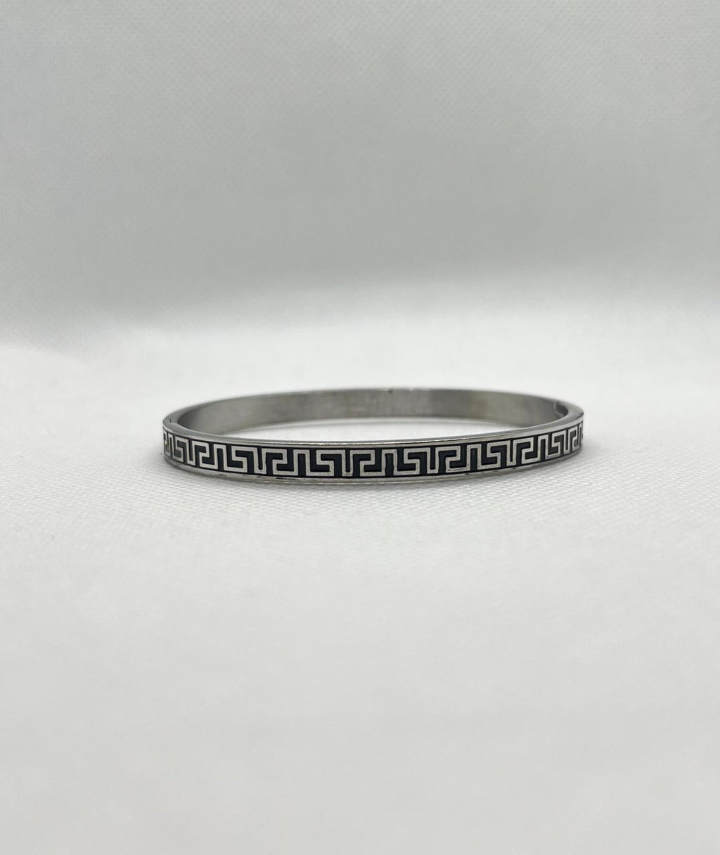 Greek Key Bangle