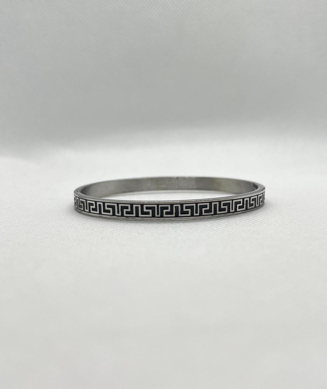 Greek Key Bangle
